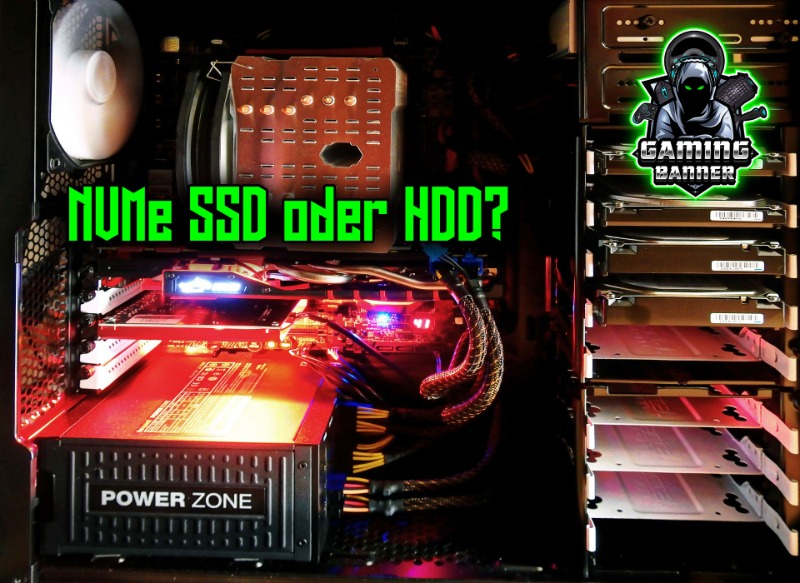 GamingPC 2021: NVMe, SSD oder doch HDD? Wir klären auf!